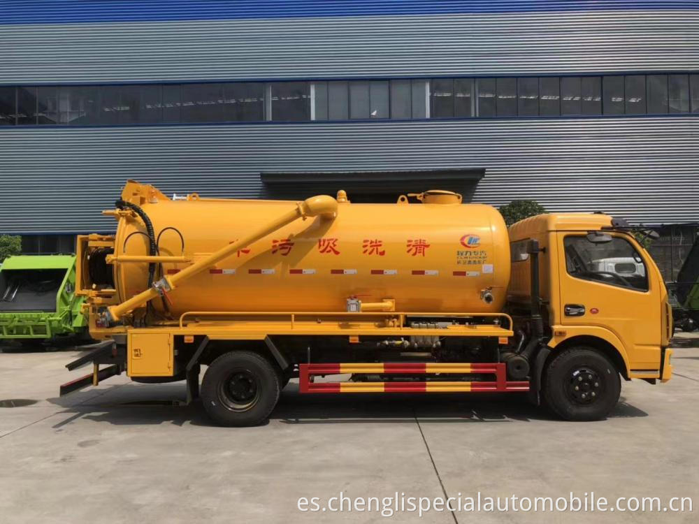 Dongfeng 8cbm Sewage Suction Truck 5 Jpg